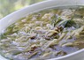 Как сделать прозрачным суп с домашней лапшой?