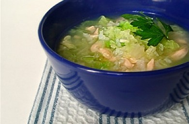 Как сделать рисовый суп прозрачным?