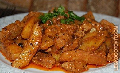 рецепт рагу с мясом с фото