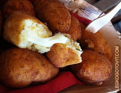 Фото рецепта: Картофельные крокеты с сыром